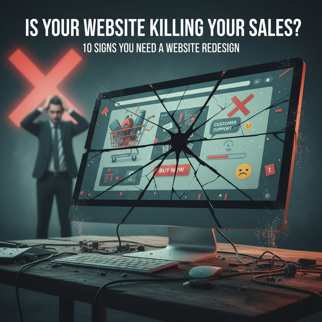 Modern website redesign concept for small businesses in Lehigh Valley