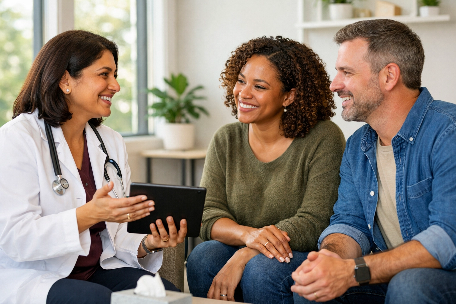 Arizona healthcare provider consulting patients about tirzepatide eligibility and medical weight loss