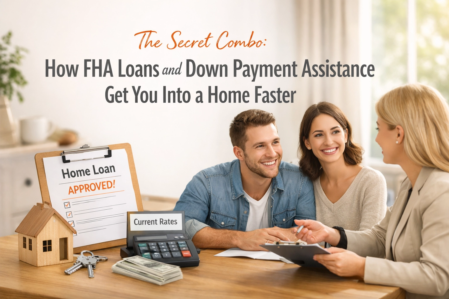 [HERO] The Secret Combo: How FHA Loans and Down Payment Assistance Get You Into a Home Faster