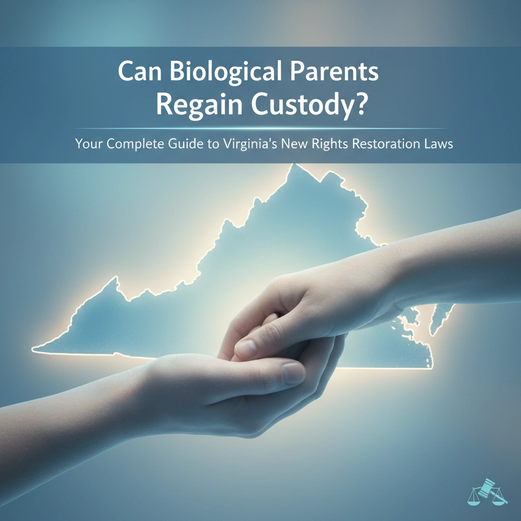 Can Biological Parents Regain Custody? Your Complete Guide to Virginia's New Rights Restoration Laws