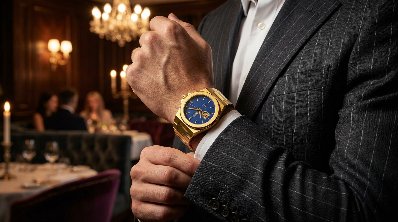 day-and-night-watch-blue-dial-on-wrist-everyday-discipline
