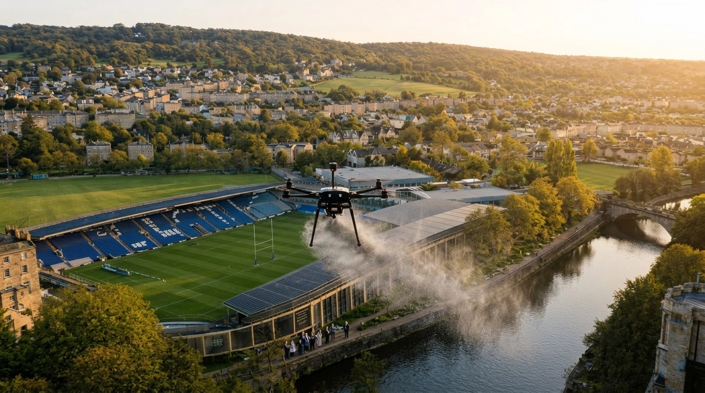 Peaceful view of Witton Country Park