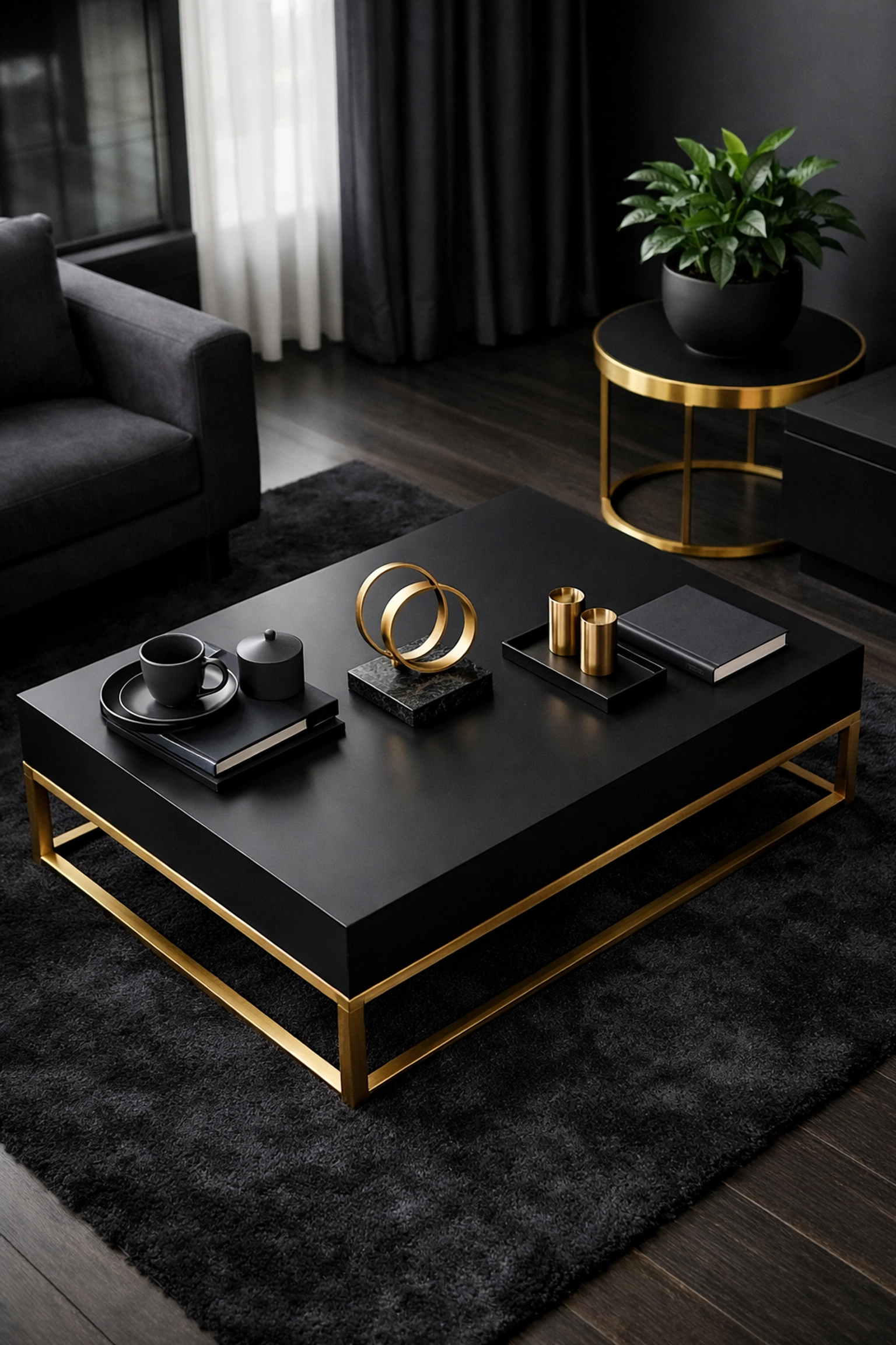 Clean, modern rental living room illustrating meticulous property management for periodic tenancies.