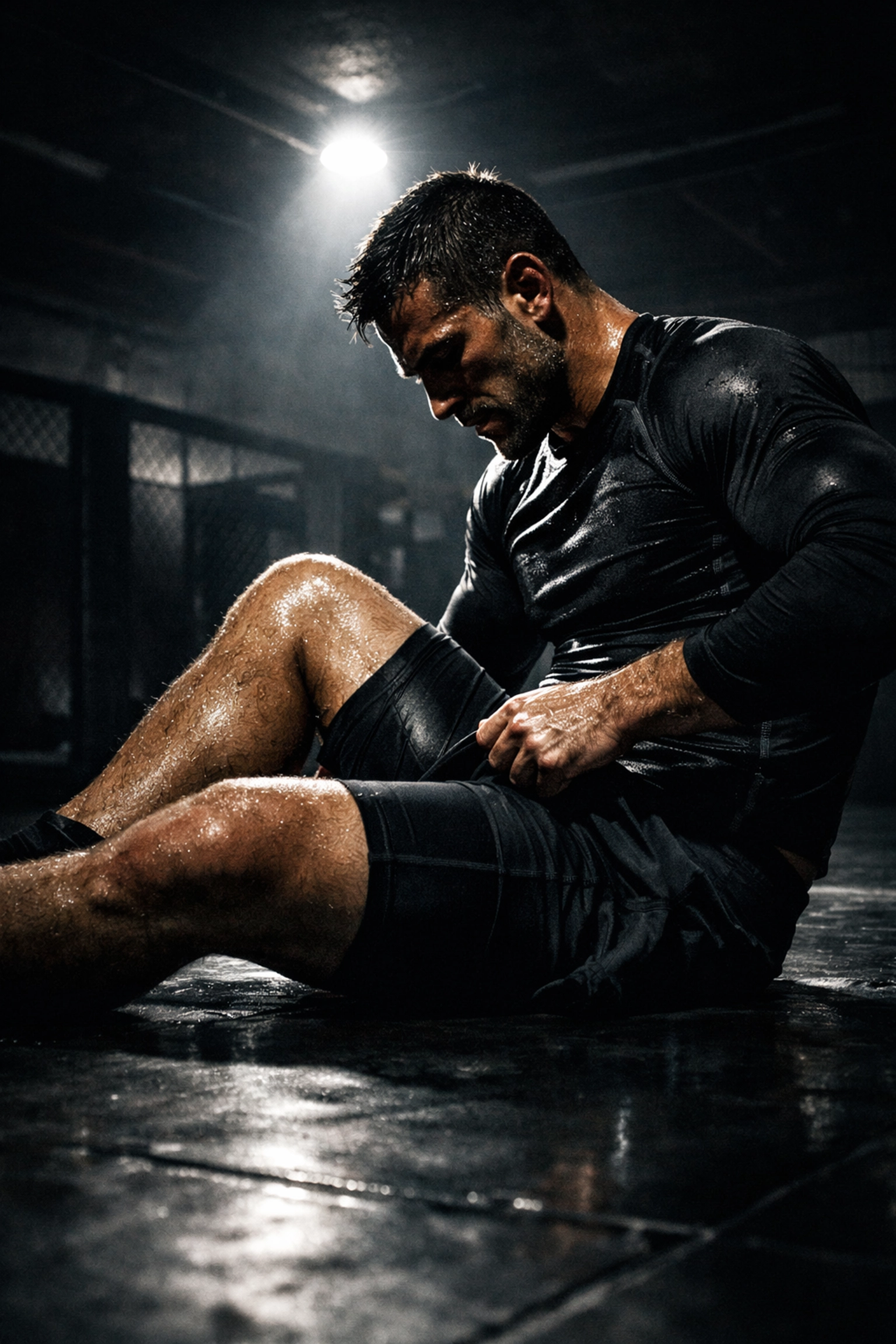 Focused jiu jitsu practitioner on the mats at 10th Planet Jiu Jitsu: Torrance, reflecting personal accountability. Focused jiu jitsu practitioner on the mats at 10th Planet Jiu Jitsu: Torrance, reflecting personal accountability.