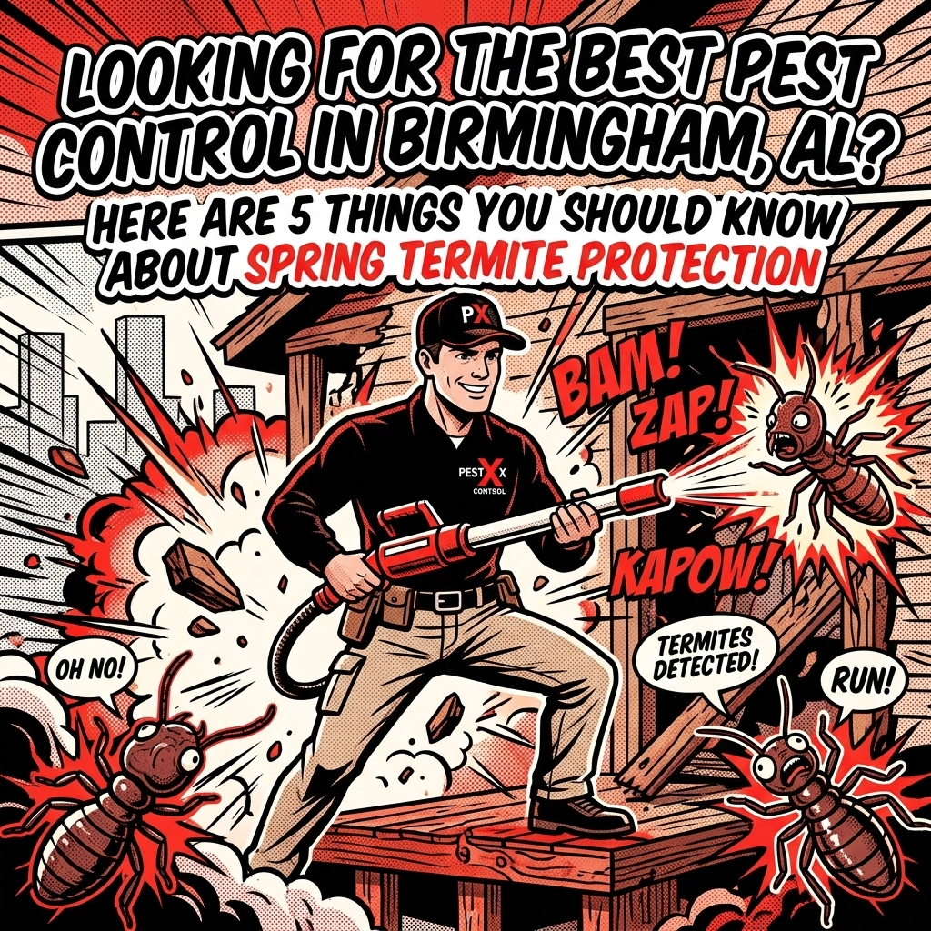 [HERO] Looking For the Best Pest Control in Birmingham AL? Here Are 5 Things You Should Know About Spring Termite Protection