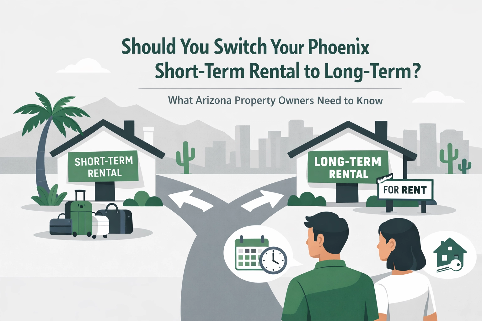 [HERO] Should You Switch Your Phoenix Short-Term Rental to Long-Term? What Arizona Property Owners Need to Know
