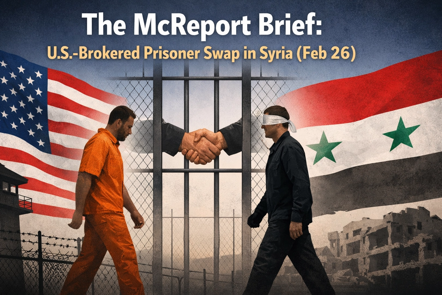 [HERO] The McReport Brief: U.S.-Brokered Prisoner Swap in Syria (Feb 26)