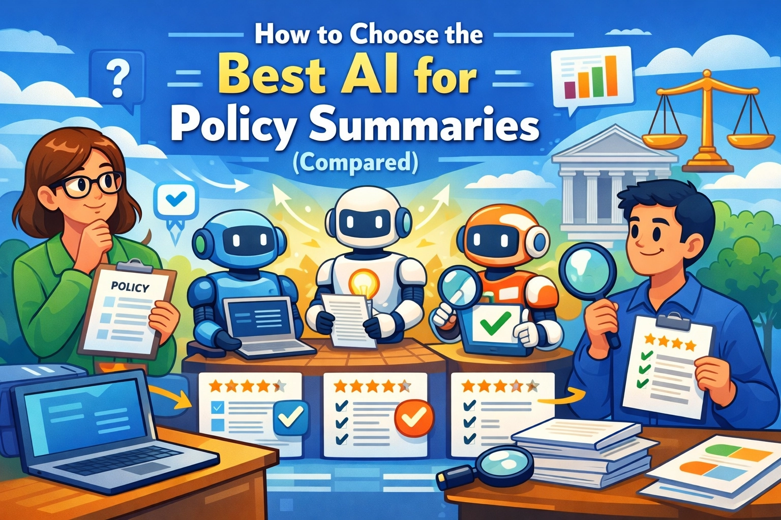 [HERO] How to Choose the Best AI for Policy Summaries (Compared)