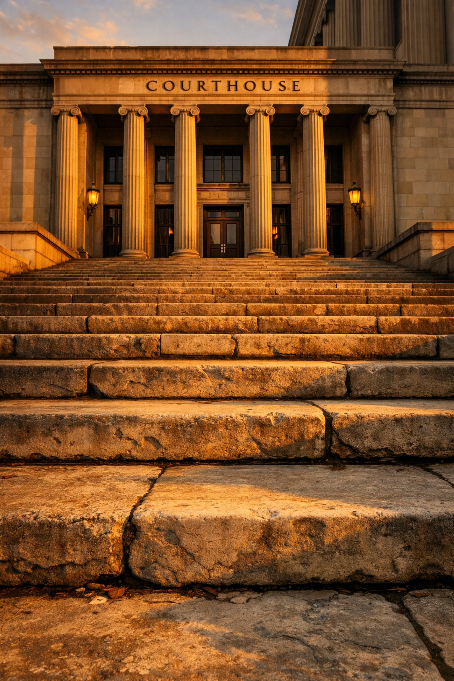 Nashville courthouse steps where foreclosure auctions take place in Tennessee