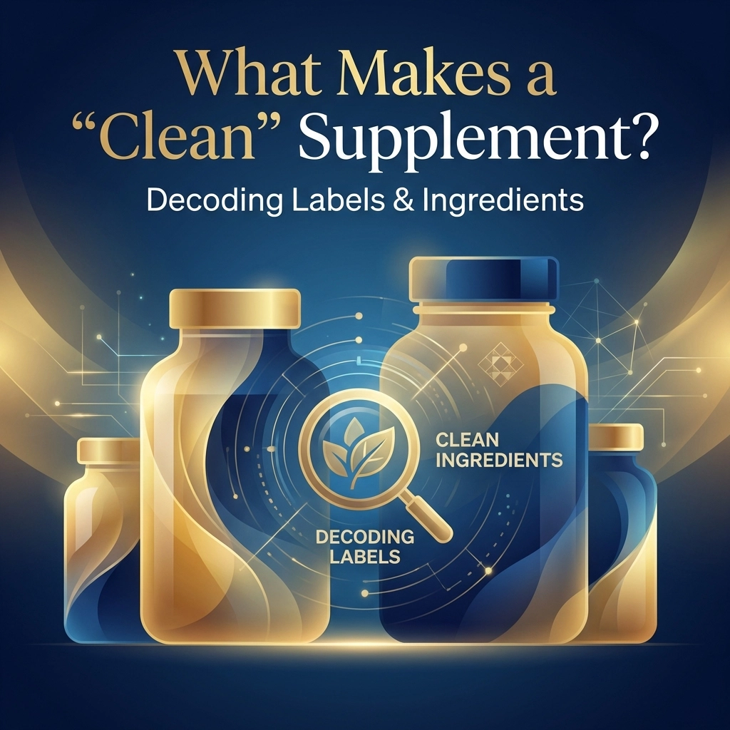 [HERO] What Makes a "Clean" Supplement? Decoding Labels & Ingredients