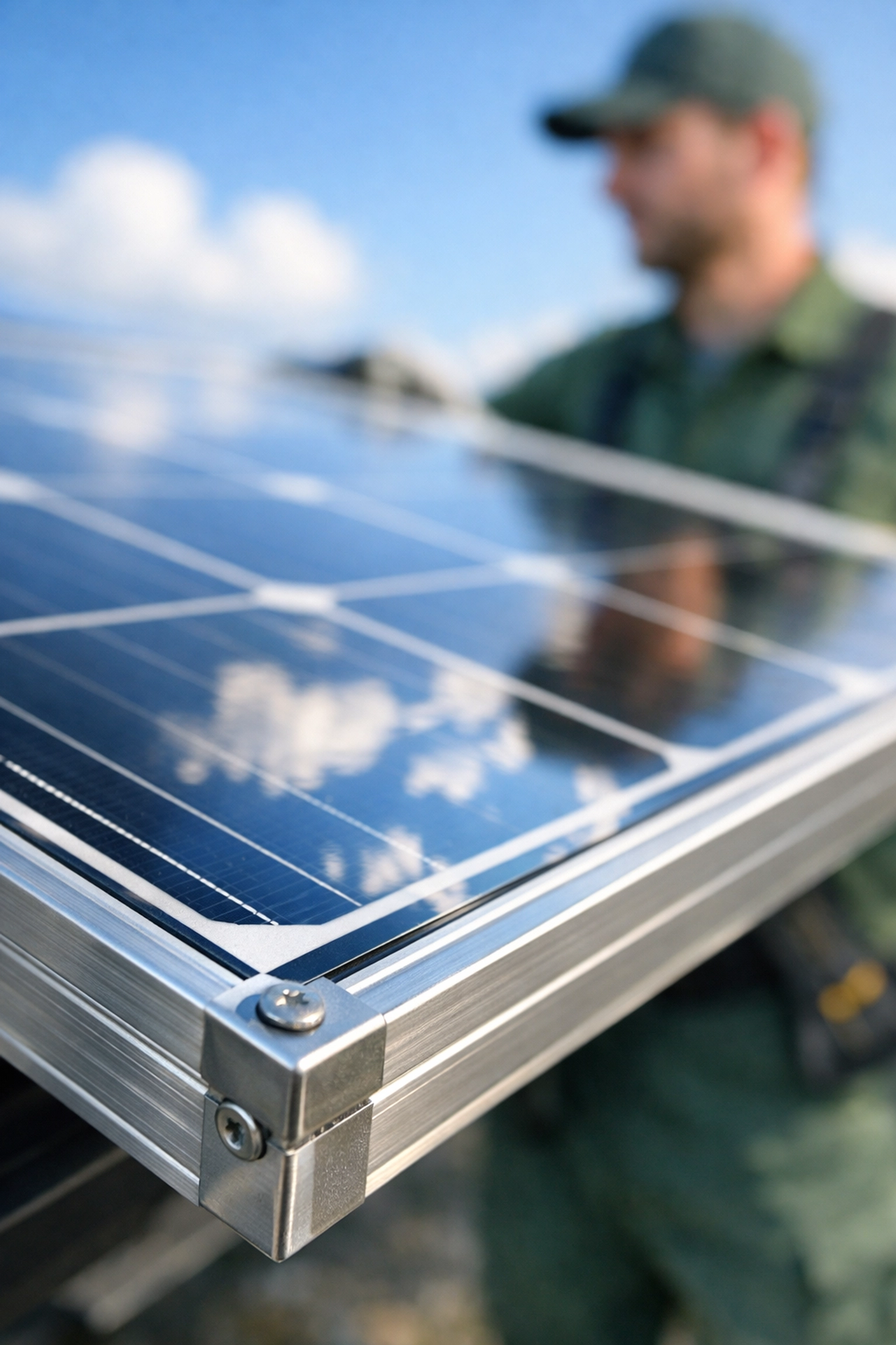 Professional solar panel maintenance and cleaning performed by expert Wiltshire installers.