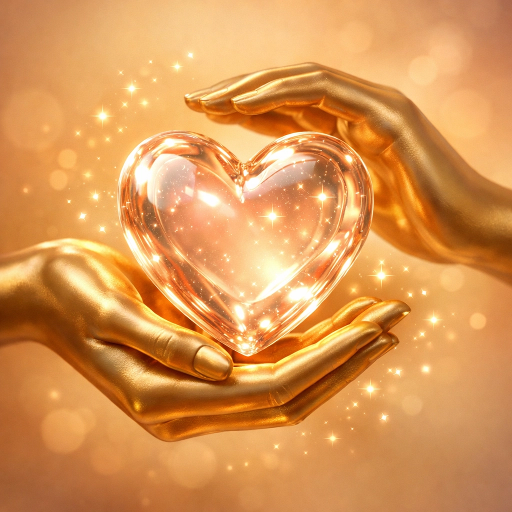 Artistic symbol of surrogate health and financial security during a Nevada surrogacy journey.