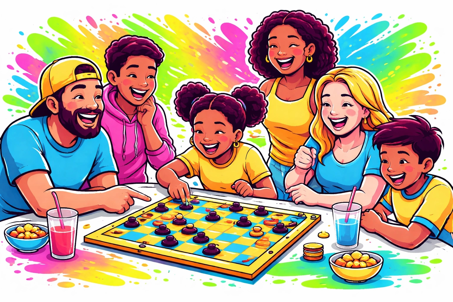 True Believers Community Connections Checkers Game