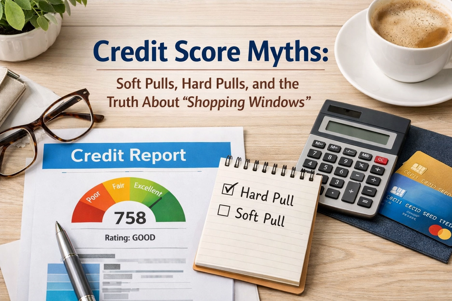 [HERO] Credit Score Myths: Soft Pulls, Hard Pulls, and the Truth About 