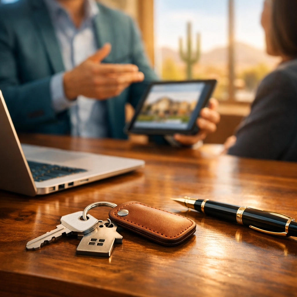 Professional consultation with a Glendale real estate agent to sell a house fast.