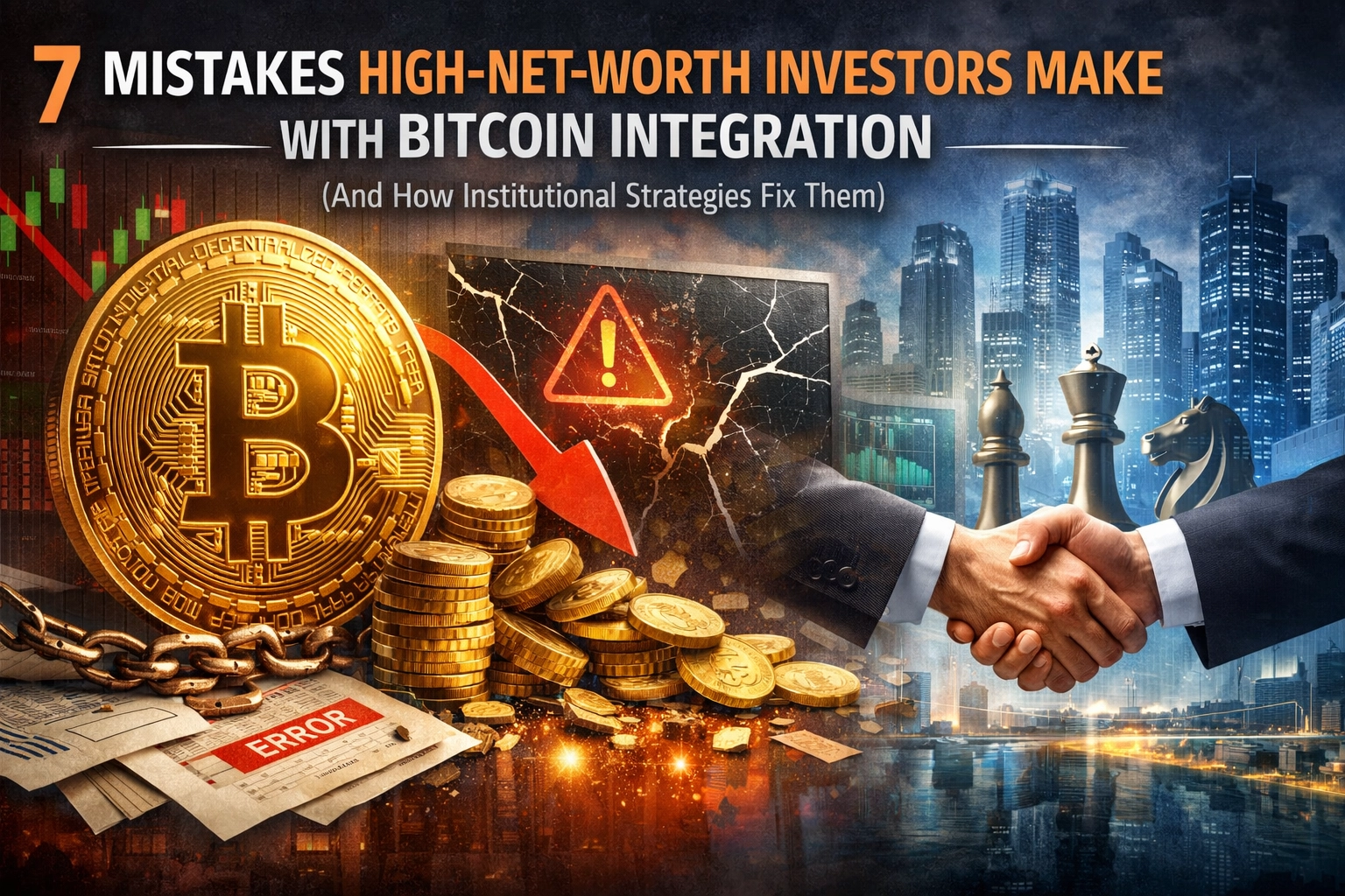 [HERO] 7 Mistakes High-Net-Worth Investors Make with Bitcoin Integration (And How Institutional Strategies Fix Them)