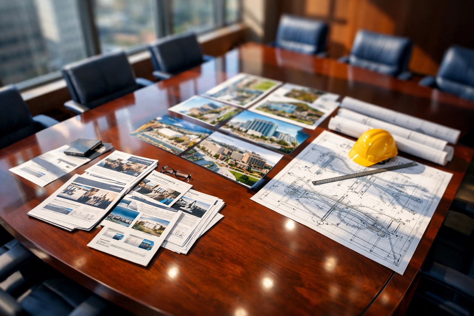 Institutional investment portfolio with private equity, real estate, and infrastructure assets