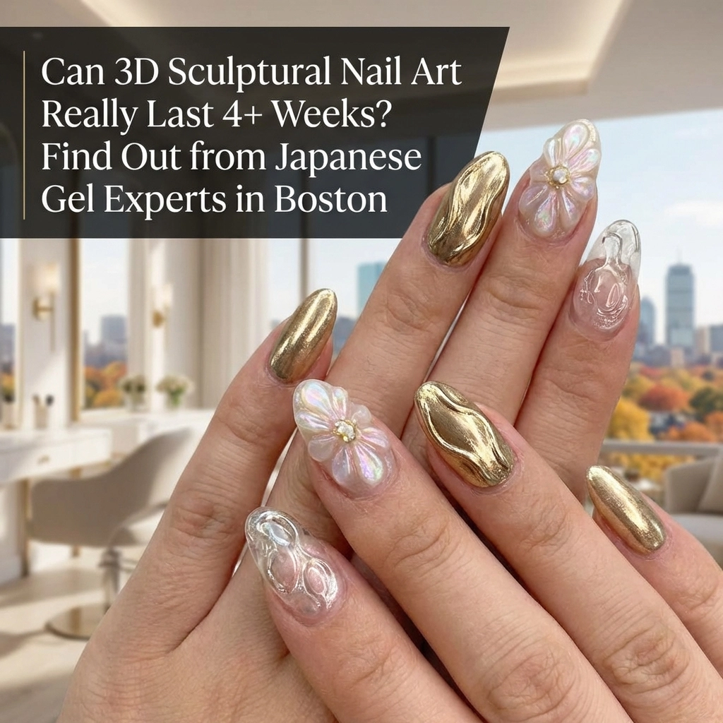 [HERO] Can 3D Sculptural Nail Art Really Last 4+ Weeks? Find Out from Japanese Gel Experts in Boston