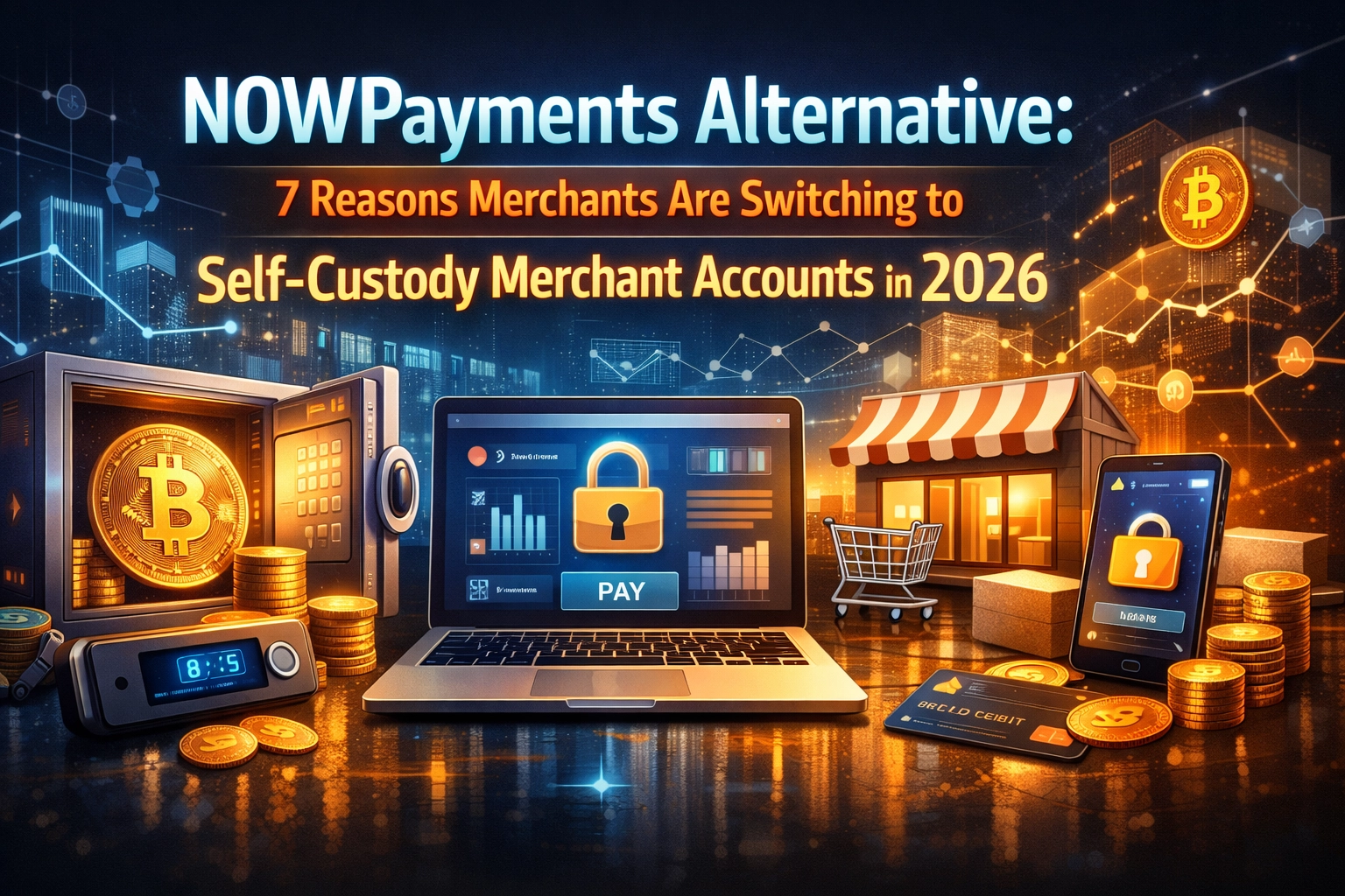 [HERO] NOWPayments Alternative: 7 Reasons Merchants Are Switching to Self-Custody Merchant Accounts in 2026