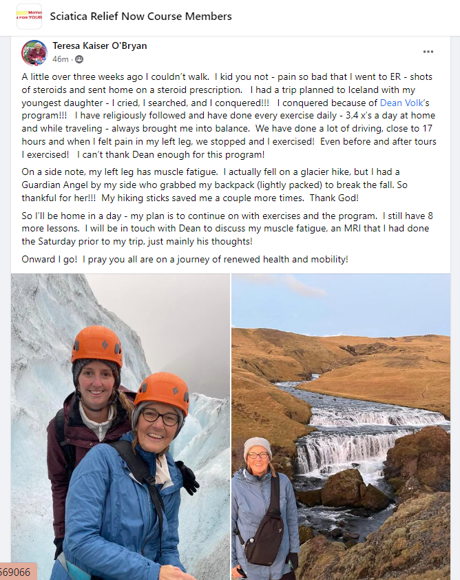 Client Testimonial – Glacier & Waterfall Hiking