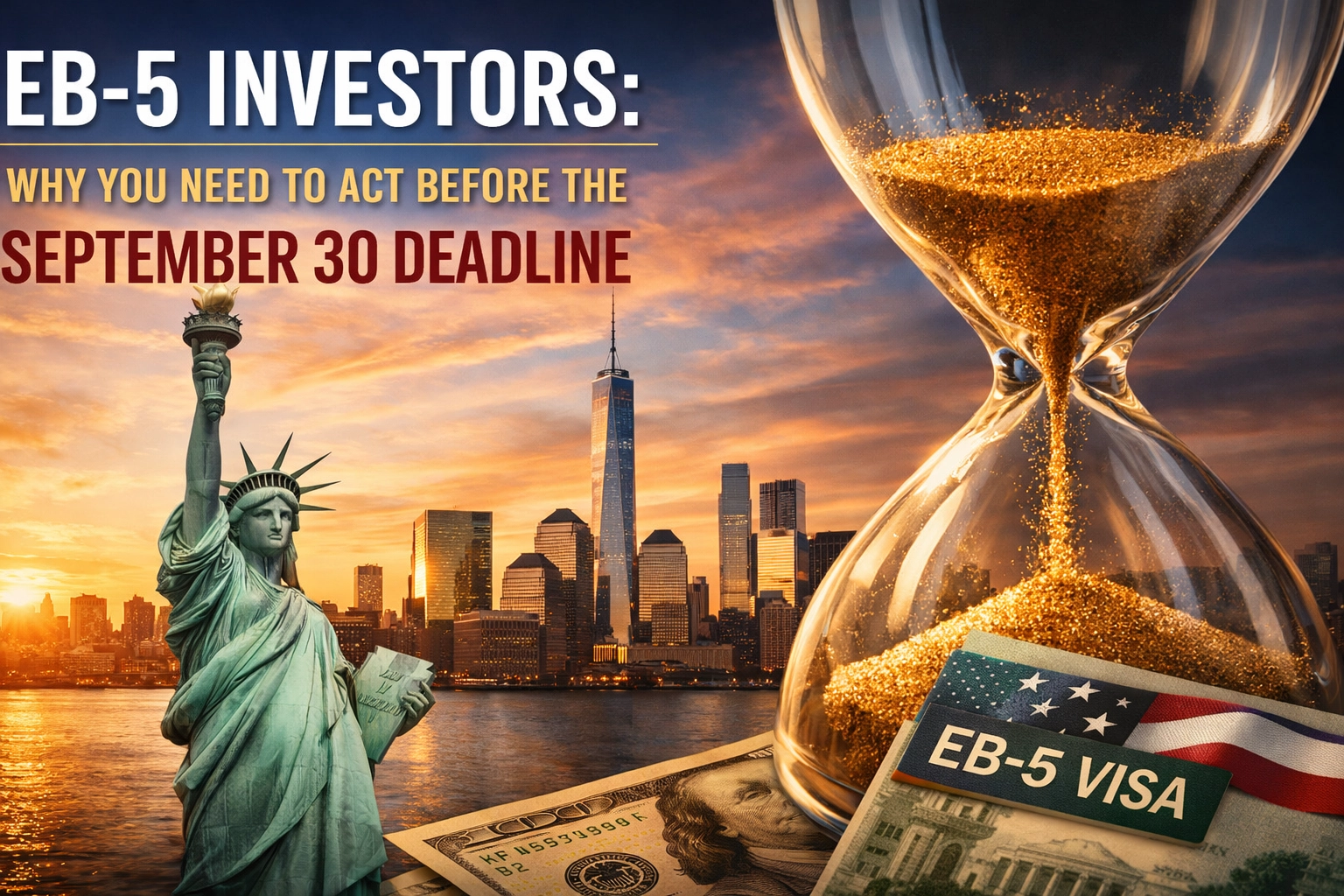 [HERO] EB-5 Investors: Why You Need to Act Before the September 30 Deadline