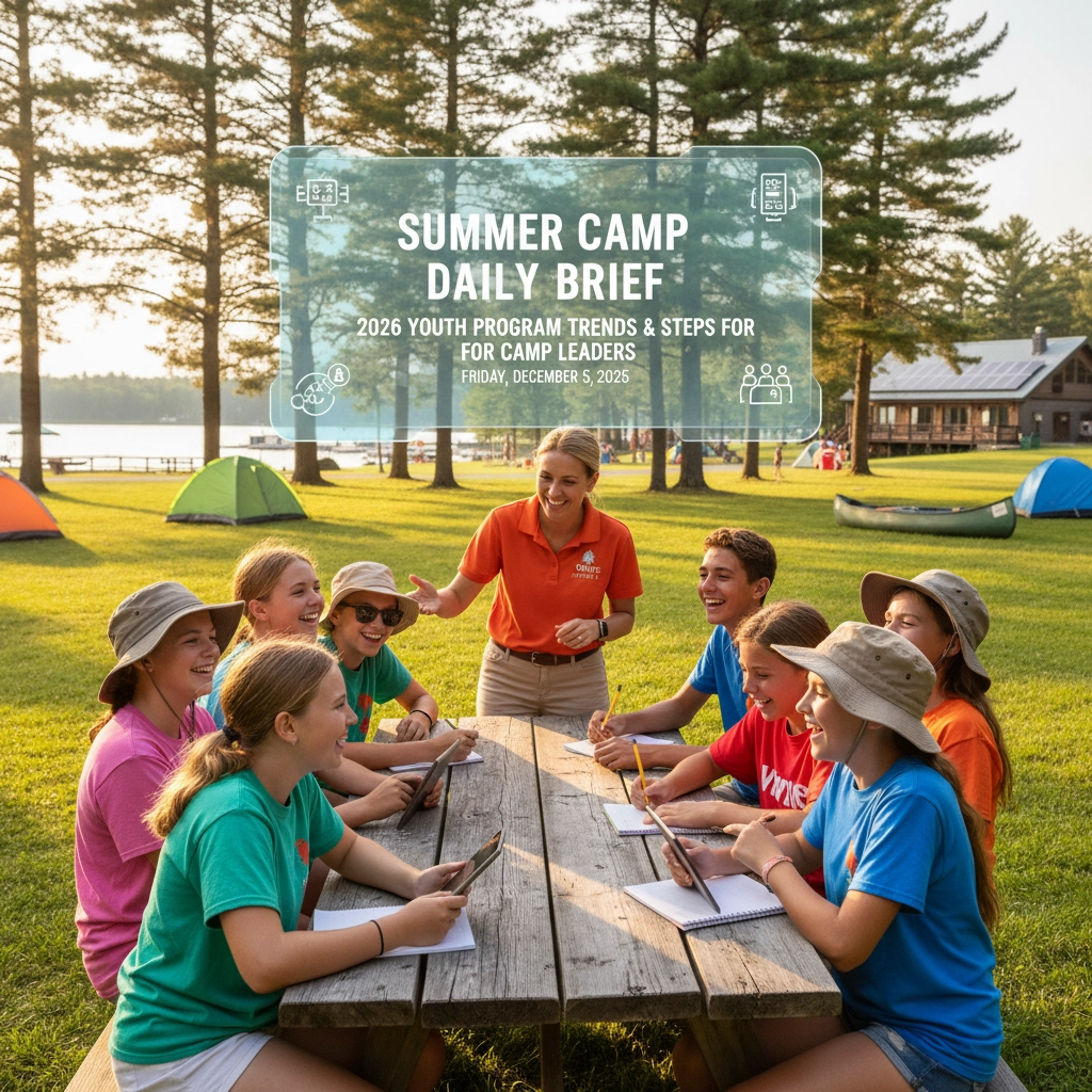 Summer Camp Daily Brief: 2026 Youth Program Trends and Steps for Camp Leaders (Friday, December 5, 2025)
