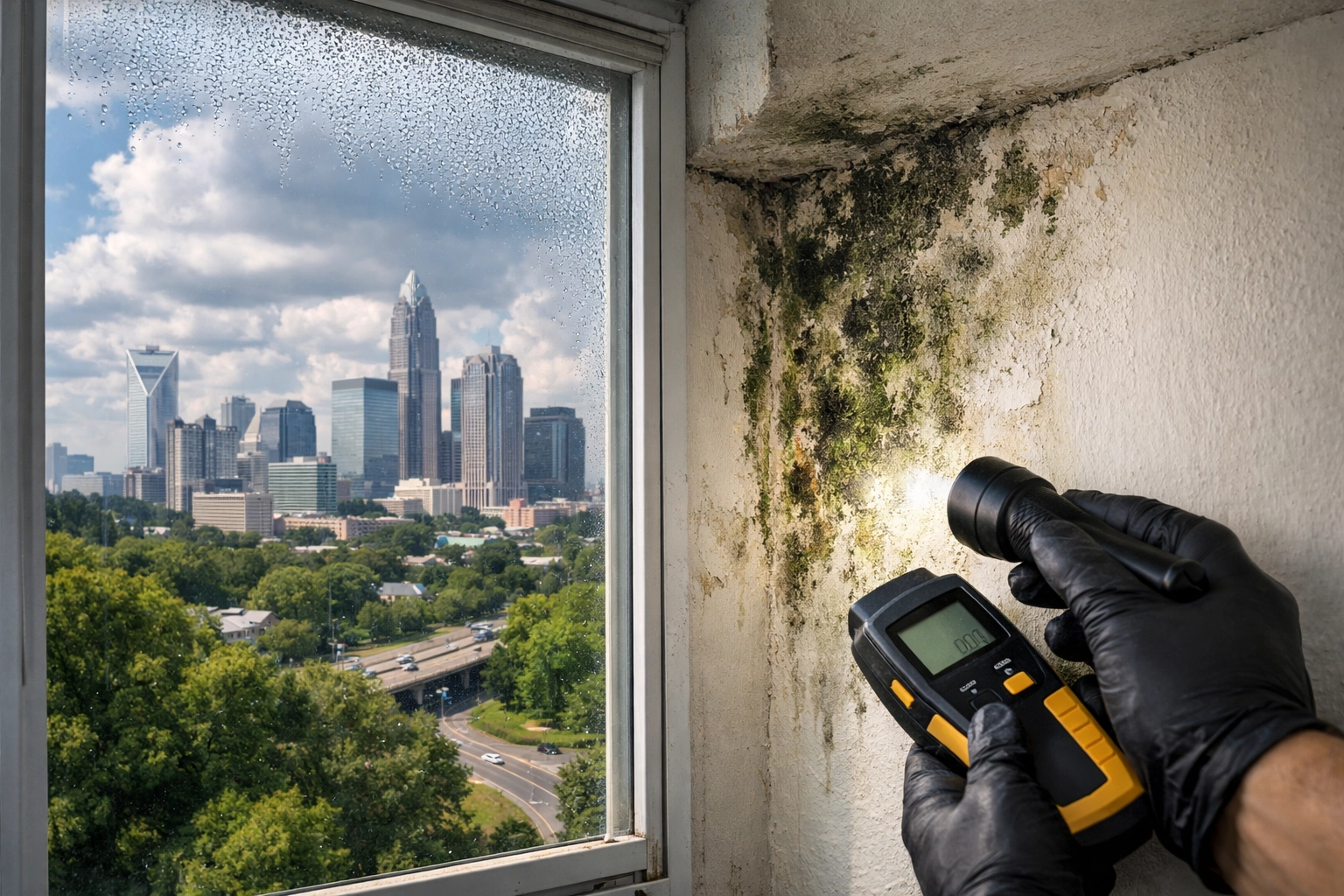 [HERO] The Humidity Factor: Why Charlotte’s Climate Makes Mold Inspection Non-Negotiable