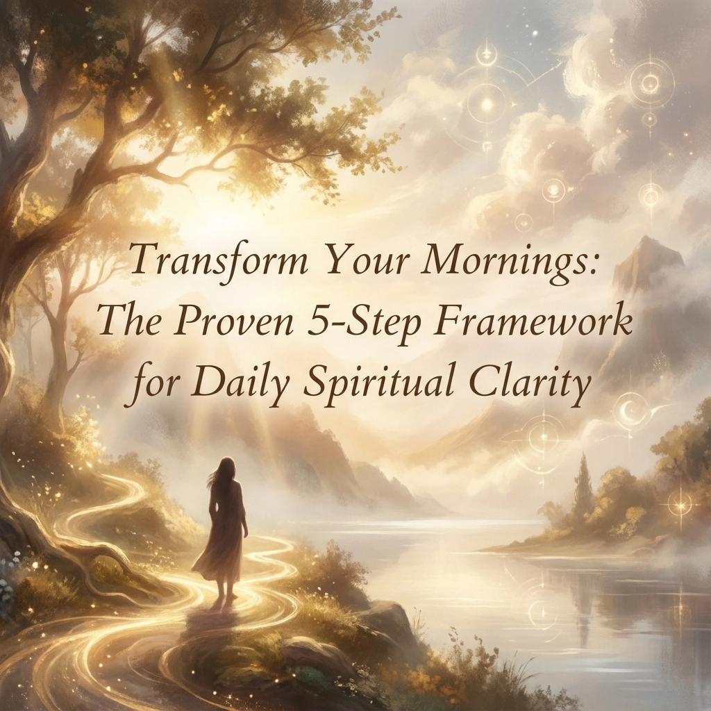 Transform Your Mornings: The Proven 5-Step Framework for Daily Spiritual Clarity