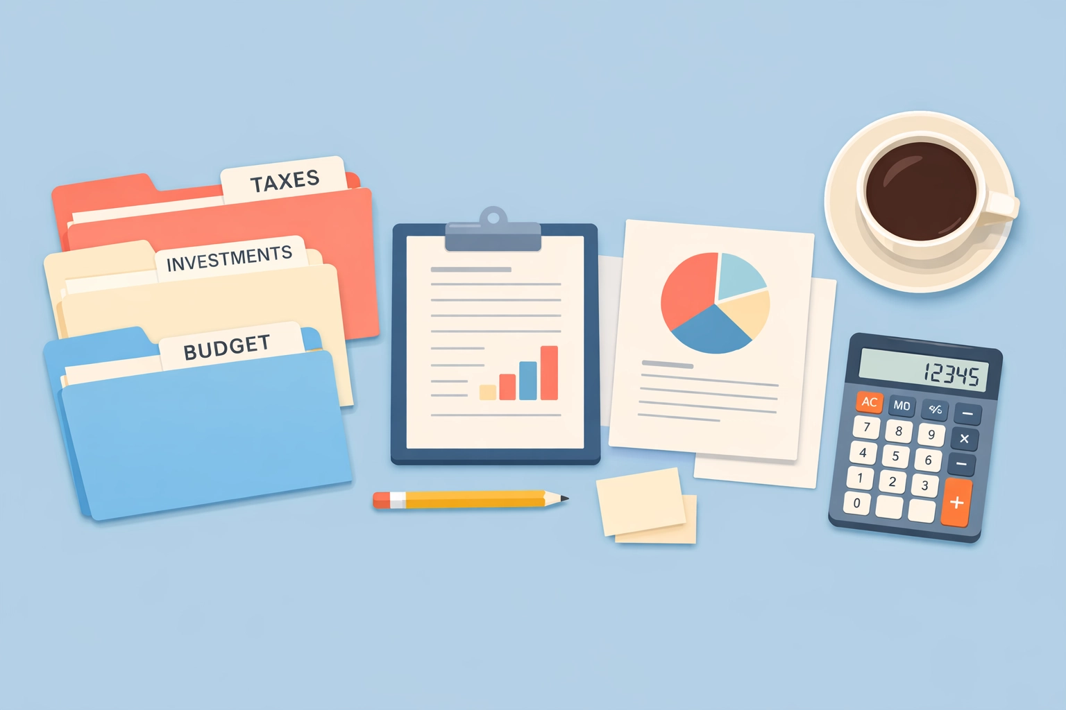 Documentos financieros organizados para aplicar a hipoteca y comprar casa