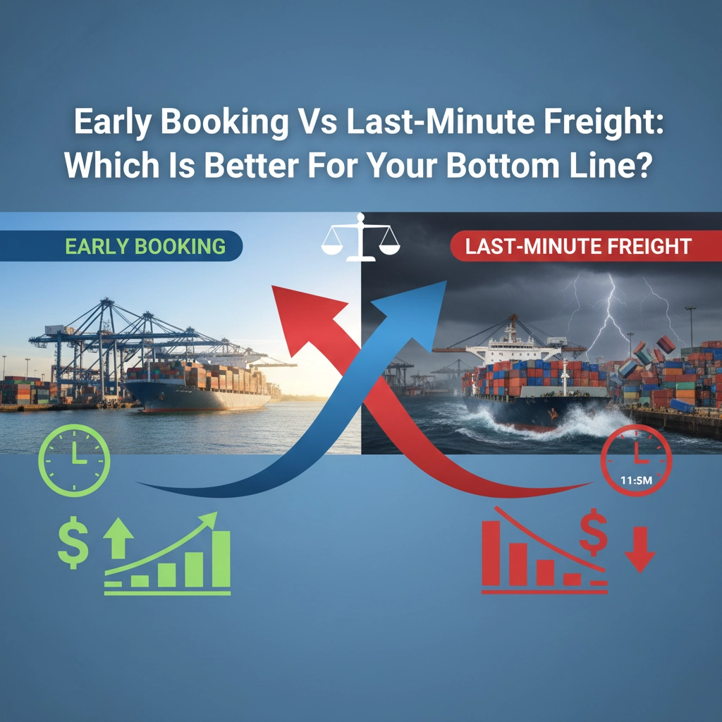 Early Booking Vs Last-Minute Freight: Which Is Better For Your Bottom Line?