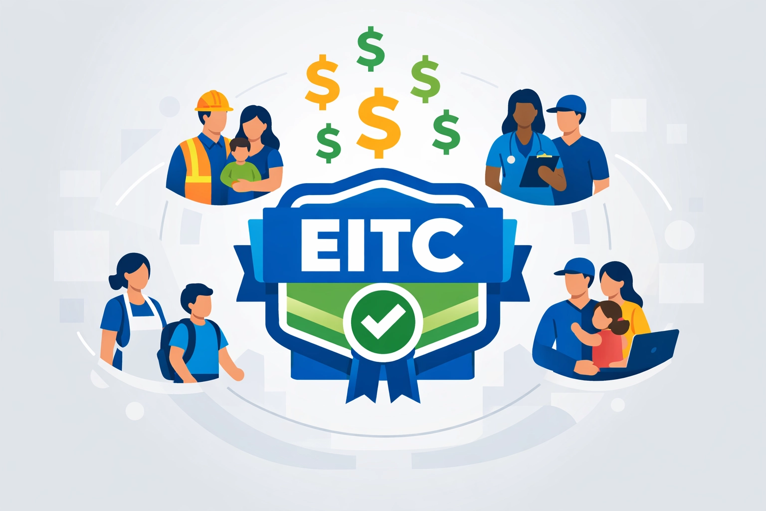 Connecticut EITC tax credit certificate with working families eligible for benefits