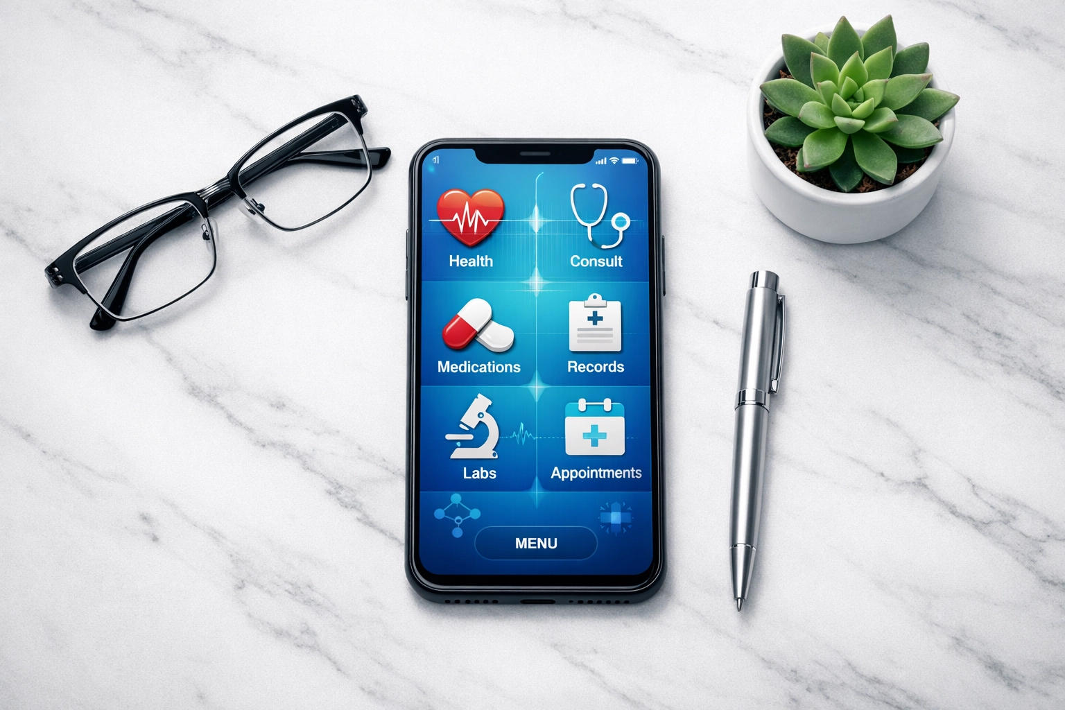 Accessing online weight loss doctor services and Tirzepatide eligibility via a mobile health app.