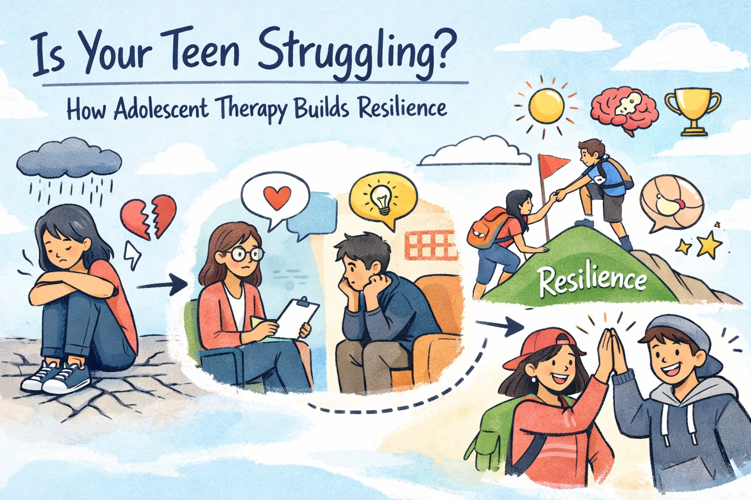 [HERO] Is Your Teen Struggling? How Adolescent Therapy Builds Resilience