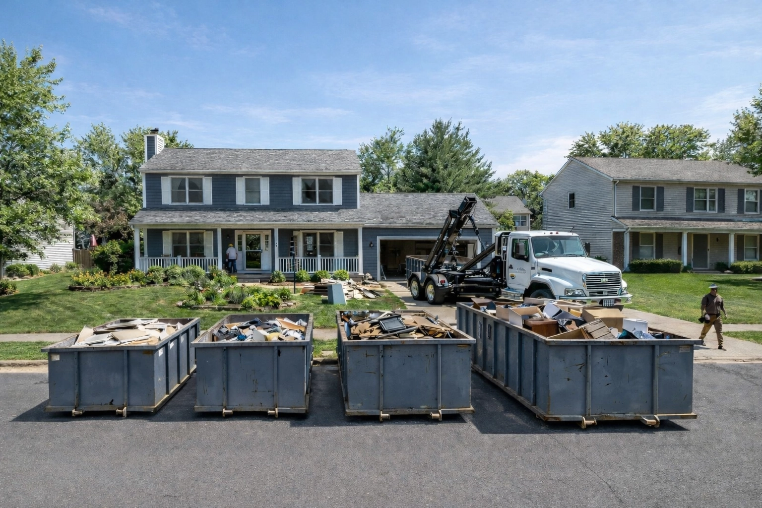 [HERO] How to Choose the Best Waste Bin Size for Your Cleanout (8, 10, 14, or 20 Yards?)