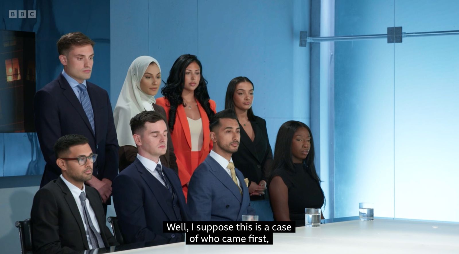 Boardroom Scene: Harry Clough during his time on The Apprentice.