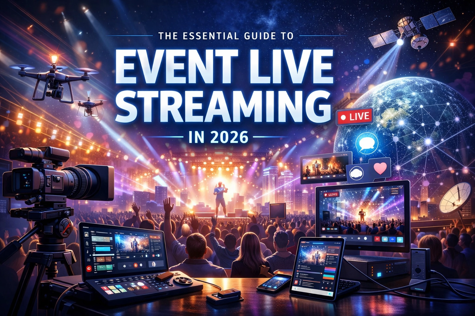 [HERO] The Essential Guide to Event Live Streaming in 2026