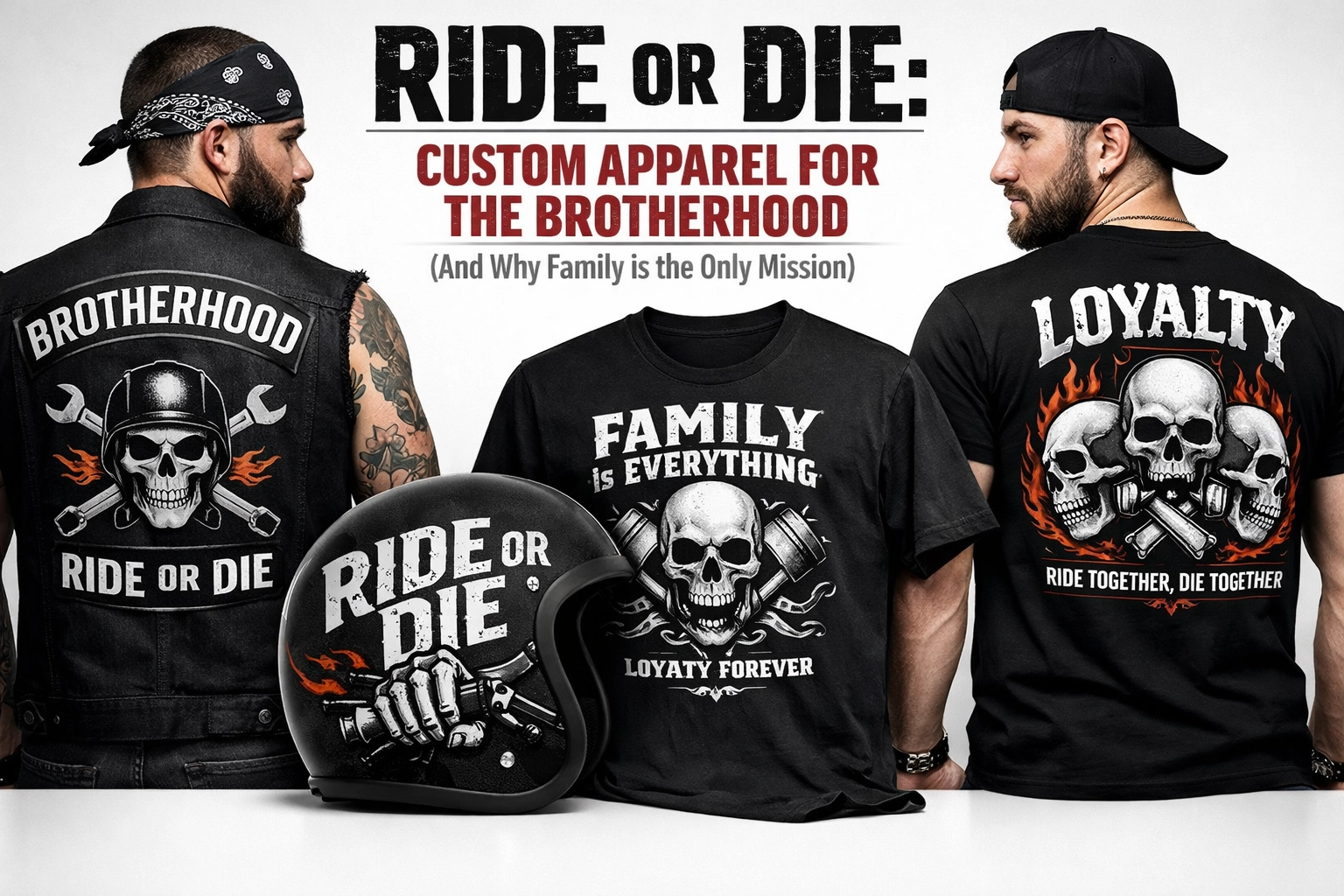 [HERO] Ride or Die: Custom Apparel for the Brotherhood (And Why Family is the Only Mission)