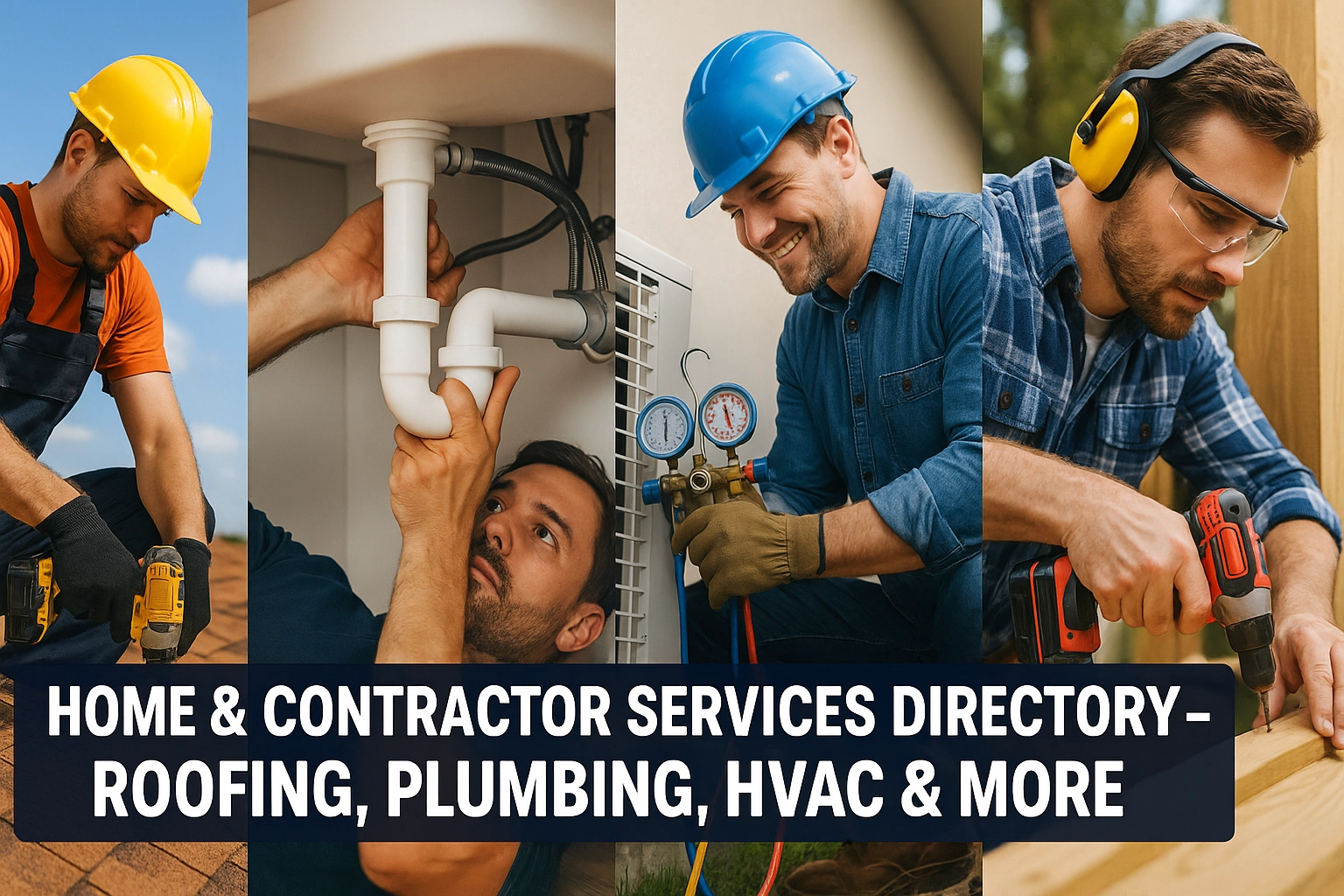 Home  Contractor Services Directory – Roofing, Plumbing, HVAC  More