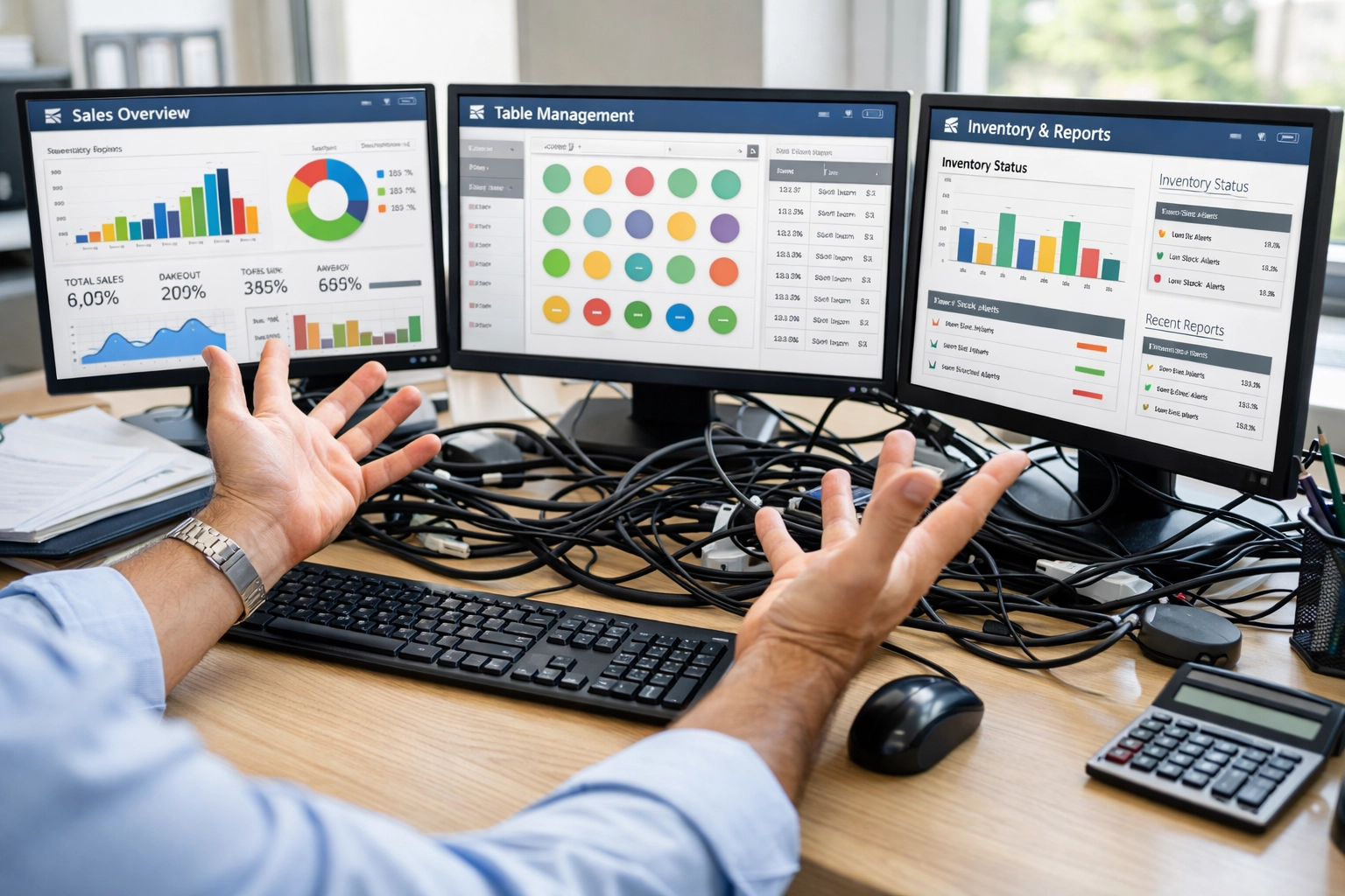 Fragmented restaurant technology systems creating operational inefficiency