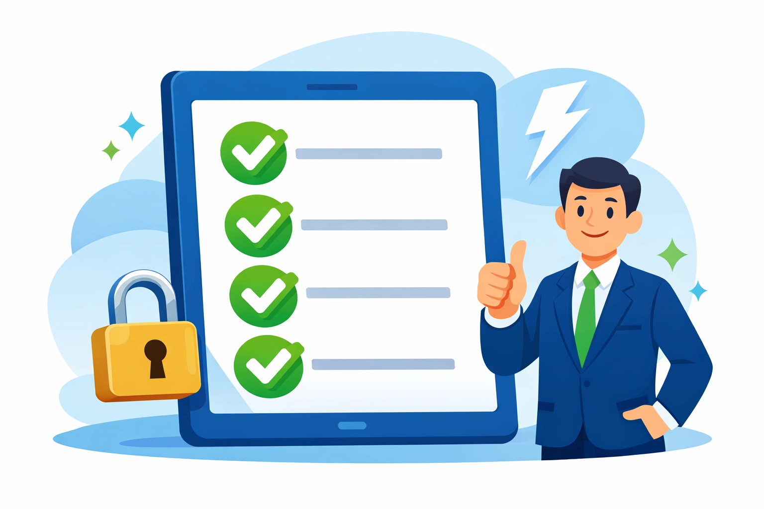 Secure tax return checklist and final review by a professional concierge tax preparer.