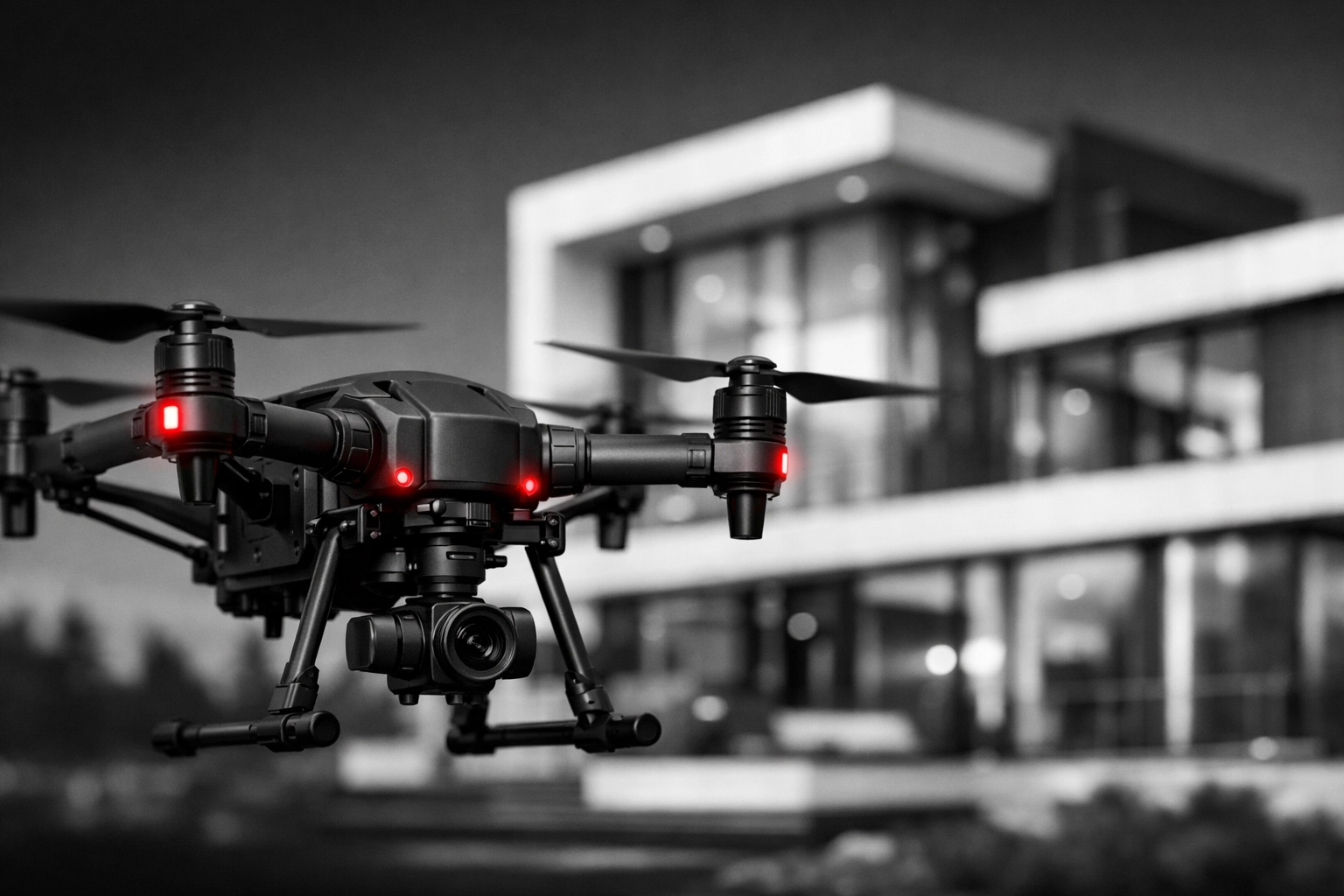 Marketing immobilier de haute performance avec drone pour maison à vendre à Québec.