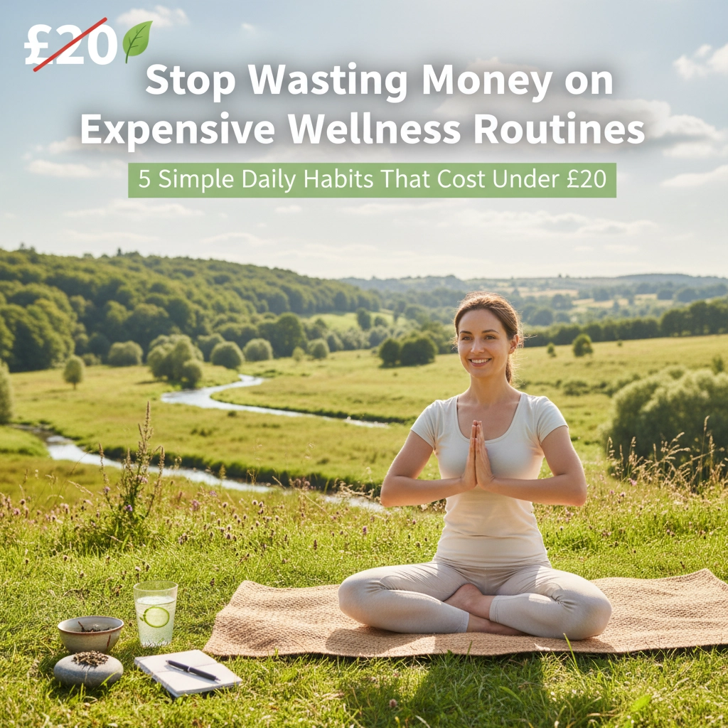 Stop Wasting Money on Expensive Wellness Routines: 5 Simple Daily Habits That Cost Under £20
