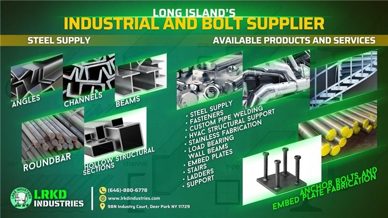 LRKD Industries Steel Supply Advertisement