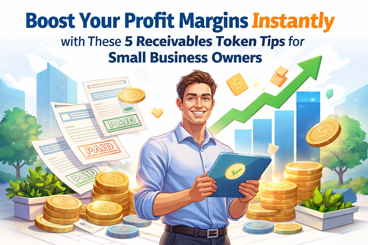 [HERO] Boost Your Profit Margins Instantly with These 5 Receivables Token Tips for Small Business Owners
