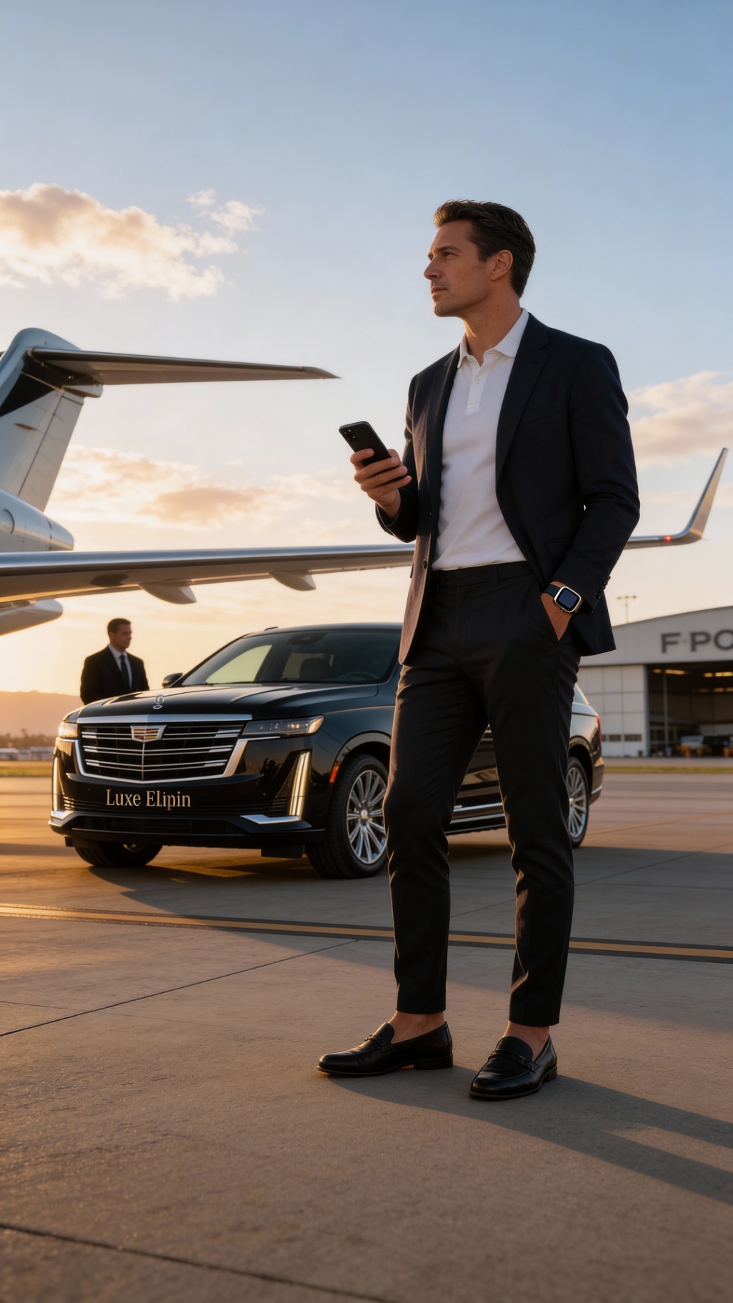 Executive Airport Transfer at Sunrise