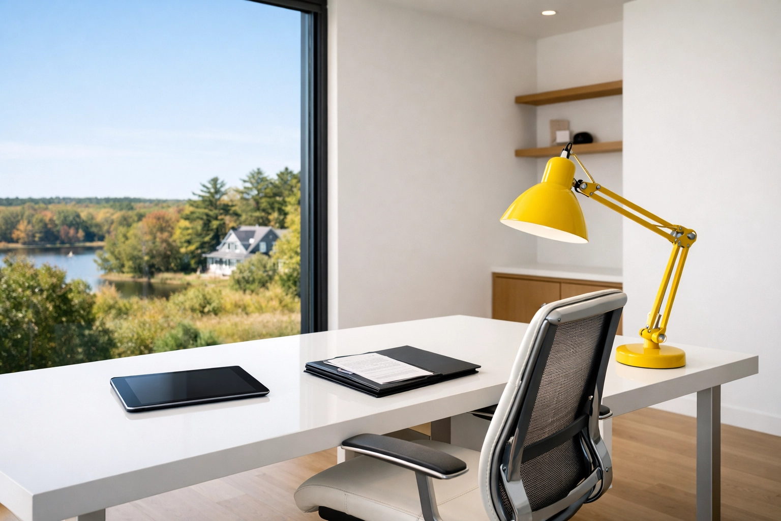 Transparent pricing for commercial cleaning services near me in a modern MA office.