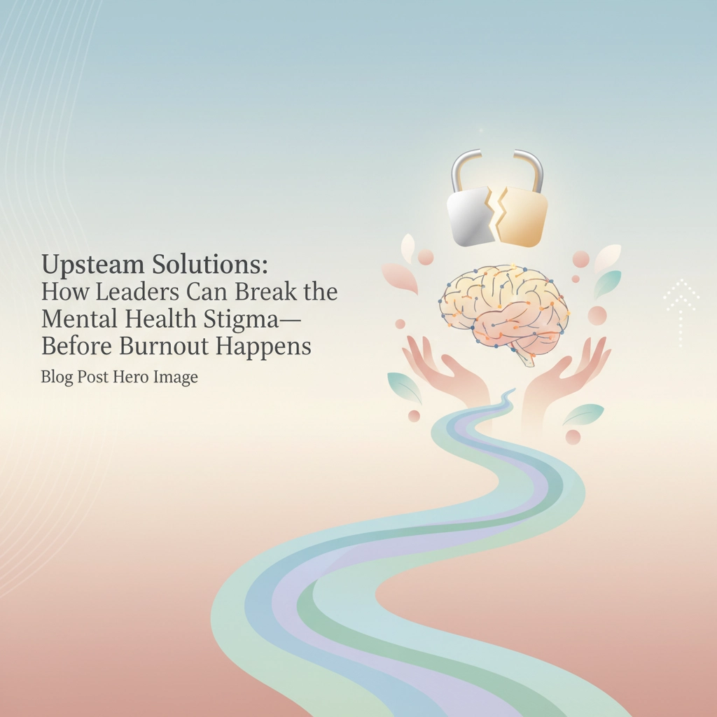 Upstream Solutions: How Leaders Can Break the Mental Health Stigma: Before Burnout Happens