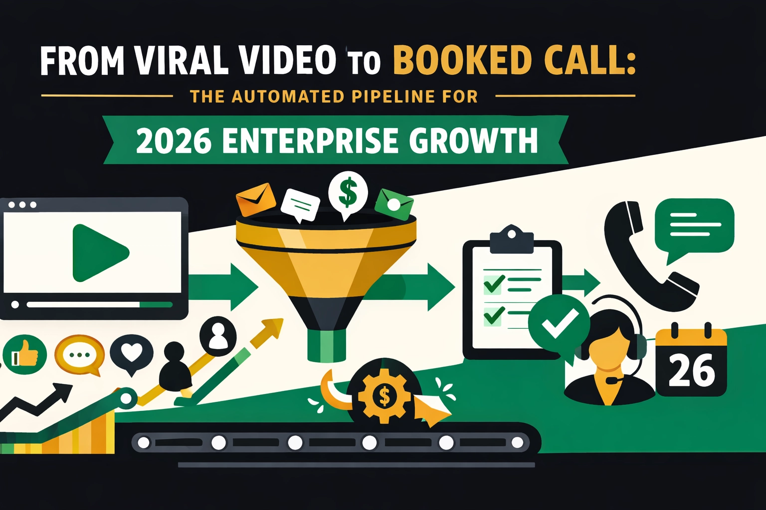From Viral Video to Booked Call: The Automated Pipeline for 2026 Enterprise Growth