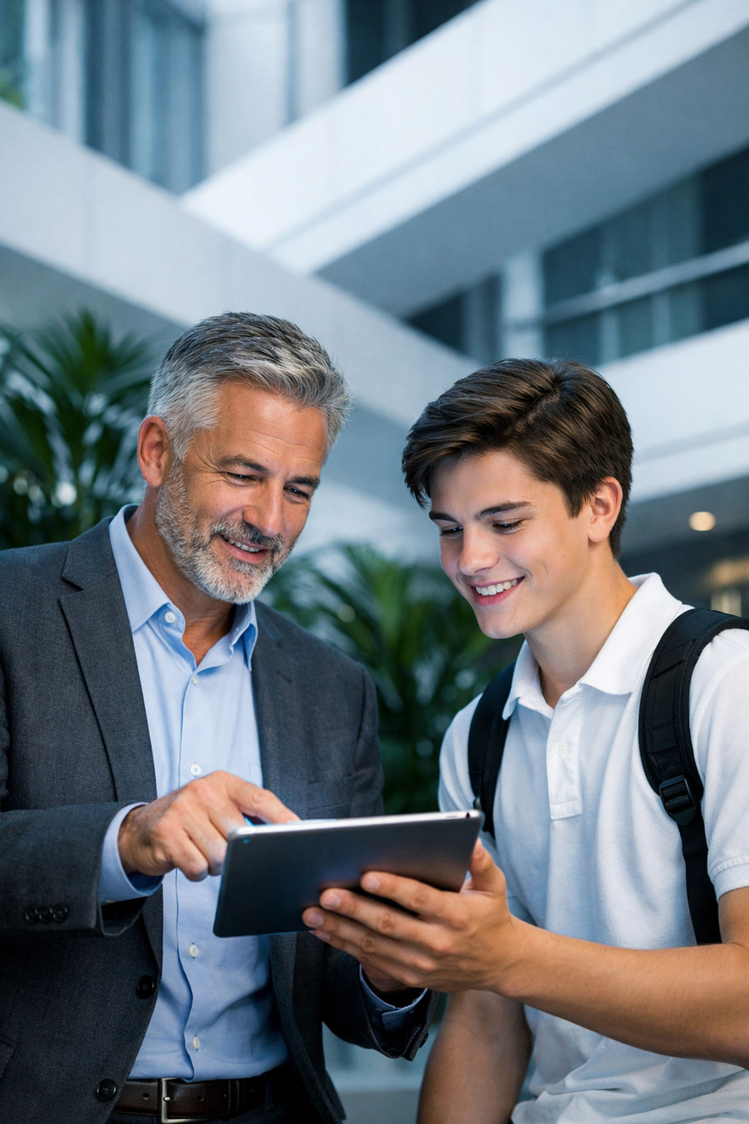 A tech professional mentors a high school student to develop the next-gen talent pipeline.