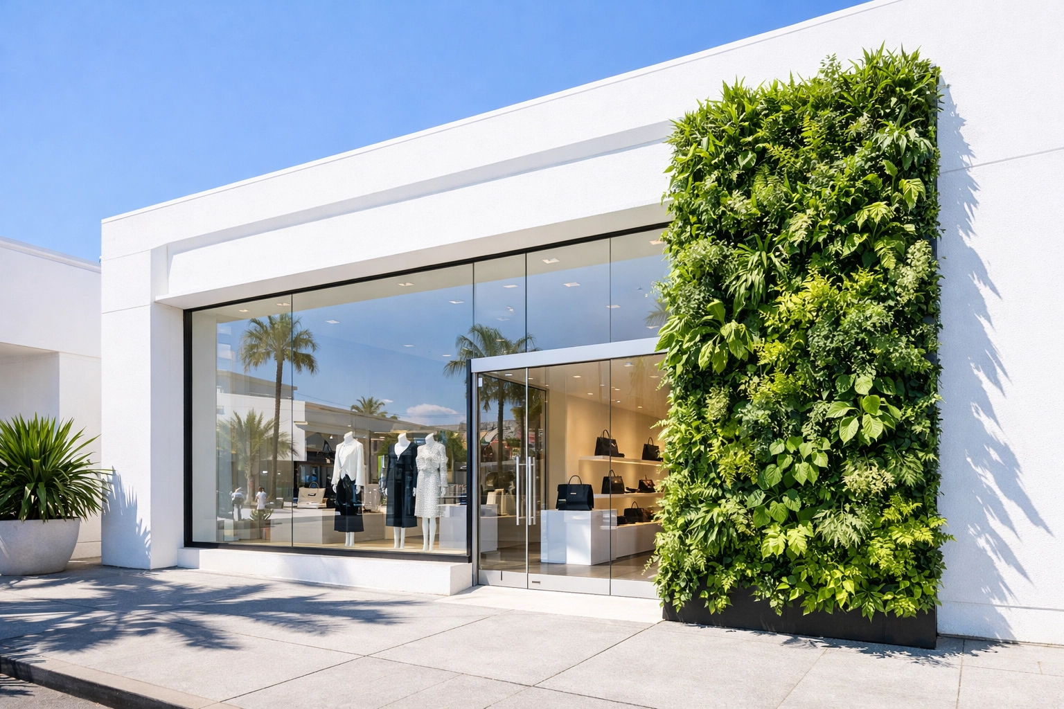 Modern storefront for a verified local business ranking for small business near me searches.